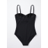 Жіночий суцільний купальник FS Monica Swimsuit L Чорний (9577)