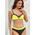 Жіночий роздільний купальник FS Bandeau Swimsuit Sets М Жовтий (9946)
