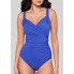  Жіночий купальник FS Hanna Plus Size 54 з коригуючим ефектом Синій (9669)