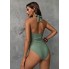 Суцільний купальник FS Flowy Abundant М з коригуючим ефектом Оливковий (9673)