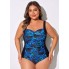 Суцільний купальник FS WIN.MAX Tummy Control Monokini XXL Синій (9706)