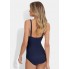 Купальник суцільний FS Tummy Control Swimsuiti 3XL Синій (9707)