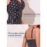 Жіночий купальник-сукня FS Swim Dress 4XL Черный (9721)