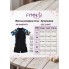  Жіночий спортивний купальник-комбінезон FS FYMNSI Women's Surf Suit Swimsuit XXL Чорний (9730)