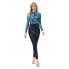 Жіночий мусульманский купальник-буркіні FS Burkini 3XL Блакитний (9734)