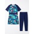  Жіночий купальник FS Modesty Swimming Costume Surfing XXL Синій (9736)