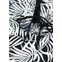  Спортивний роздільний купальник FS Tankini Boyshort Swimsuit XXL Чорно-білий (9739)