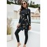 Жіночий мусульманский купальник-буркіні FS Modest Burkini Muslim Swimsuit L Чорний (9742)