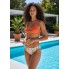  Жіночий купальник Cupshe Women's Bikini Swimsuit М Помаранчевий (9753)