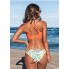  Жіночий купальник Cupshe Women's Bikini Swimsuit М Помаранчевий (9753)