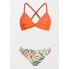  Жіночий купальник Cupshe Women's Bikini Swimsuit М Помаранчевий (9753)