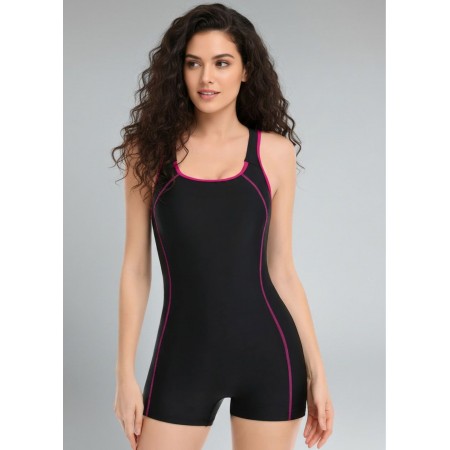 Жіночий спортивний купальник-комбінезон FS Attraco Athletic Boyleg XXL Чорний (9754) Жіночий спортивний купальник-комбінезон FS Attraco Athletic Boyleg XXL Чорний (9754)
