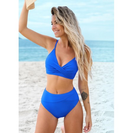 Жіночий купальник CUPSHE Women Swimsuit Lotto Bikini М Блакитний (9893) Жіночий купальник CUPSHE Women Swimsuit Lotto Bikini М Блакитний (9893)
