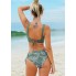 Роздільний купальник CUPSHE Women's Bikini L Оливковий (9819)
