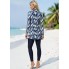 Жіночий мусульманский купальник-буркіні FS Modest Burkini Muslim Swimsuit М Синій (9929)