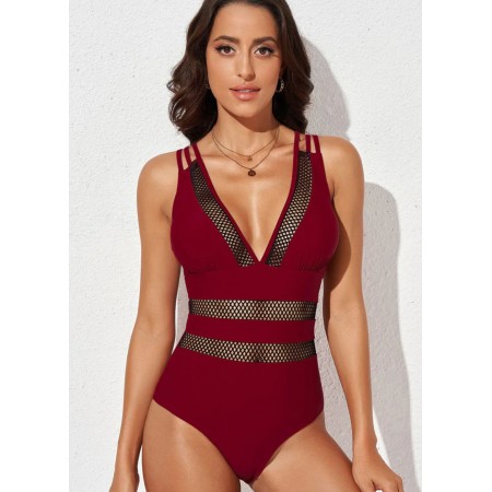 Суцільний купальник FS Ada Girls XXL Бордовий (9776) Суцільний купальник FS Ada Girls XXL Бордовий (9776)