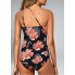 Суцільний купальник FS Swimsuit Women One Shoulder Tummy Covering Swimwear L Комбінований (9790)
