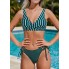 Роздільний купальник CUPSHE Women's Bikini XS Зелений (9801)