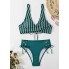 Роздільний купальник CUPSHE Women's Bikini XS Зелений (9801)