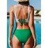 Роздільний купальник CUPSHE Women's Bikini S Білий (9803)