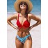  Жіночий купальник Cupshe Women's Bikini Swimsuit М Червоний (9804)