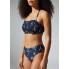 Купальник роздільний Cupshe Bandeau Top Back Tie Swimming М Синій (9811)