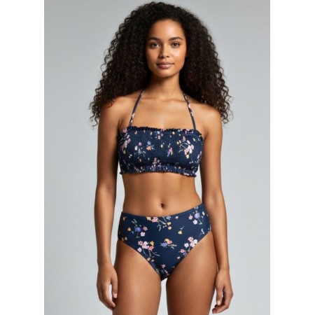 Купальник роздільний Cupshe Bandeau Top Back Tie Swimming М Синій (9811) Купальник роздільний Cupshe Bandeau Top Back Tie Swimming М Синій (9811)