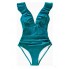  Жіночий суцільний купальник Cupshe Bikini L Морської хвилі (10028)