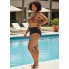 Роздільний купальник Cupshe Bikini XL Чорний (9817)