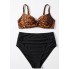 Роздільний купальник Cupshe Bikini XL Чорний (9817)