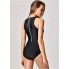  Жіночий спортивний купальник FS Syrokan Hydrasuit Swimsuit  М Чорний (9820)