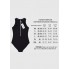  Жіночий спортивний купальник FS Syrokan Hydrasuit Swimsuit  М Чорний (9820)