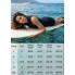  Жіночий спортивний купальникFS Swimsuit Zip Up М Чорний (10027)