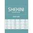  Жіночий суцільний купальник FS SHEKINI High Neck Ruvelching Swim М Синій (10070)