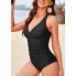 Купальник суцільний FS Tummy Control Swimsuiti М Чорний (9866)