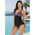 Купальник суцільний FS Tummy Control Swimsuiti М Рожевий (9867)
