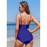 Купальник суцільний FS Jelly Tummy Control Swimsuiti XXL Синій (9884)