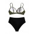  Жіночий роздільний купальник FS Bikini Set L Оливковий (9920)