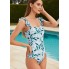 Суцільний купальник FS Morticia Swimwear S Блакитний (9924)