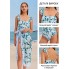Суцільний купальник FS Morticia Swimwear S Блакитний (9924)