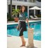  Жіночий купальник FS Modesty Swimming Costume Surfing XXL Зелений (9927)