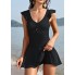 Суцільний купальник-сукня FS SHEKINI Swimdress S з ефектом утяжки Чорний (9943)