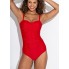 Жіночий суцільний купальник FS Monica Swimsuit М Червоний (9945)
