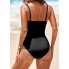 Суцільний купальник FS WIN.MAX Tummy Control Monokini L Чорно-білий (9949)