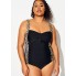 Суцільний купальник FS WIN.MAX Tummy Control Monokini XL Чорний (9952)