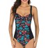 Купальник суцільний FS Tummy Control Swimsuiti XL Чорний (9954)