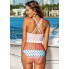 Cуцільний купальник Cupshe Beautiful World Print Swimsuit М Білий (9955)