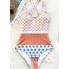 Cуцільний купальник Cupshe Beautiful World Print Swimsuit М Білий (9955)