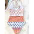 Cуцільний купальник Cupshe Beautiful World Print Swimsuit М Білий (9955)