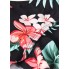 Cуцільний купальник Cupshe MAGNOLIA XL Чорний (9957)